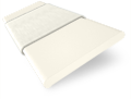 Träpersienn Vintage White and Soft Cotton - 50mm Slat sample image
