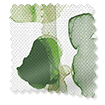 Elektrisk rullgardin Alyssa Linen Leaf Green Rullgardiner swatch image