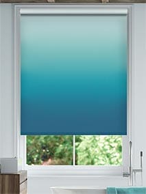 Ombre Teal Rullgardiner thumbnail image