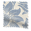 Rullgardin Twist2Fit William Morris Sunflower Vintage Blue  sample image