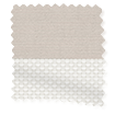 Titan Canvas & Arctic White Rullgardin (Double) swatch image