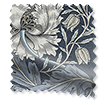 William Morris Honeysuckle and Tulip Velvet Grey Blue Rullgardiner swatch image
