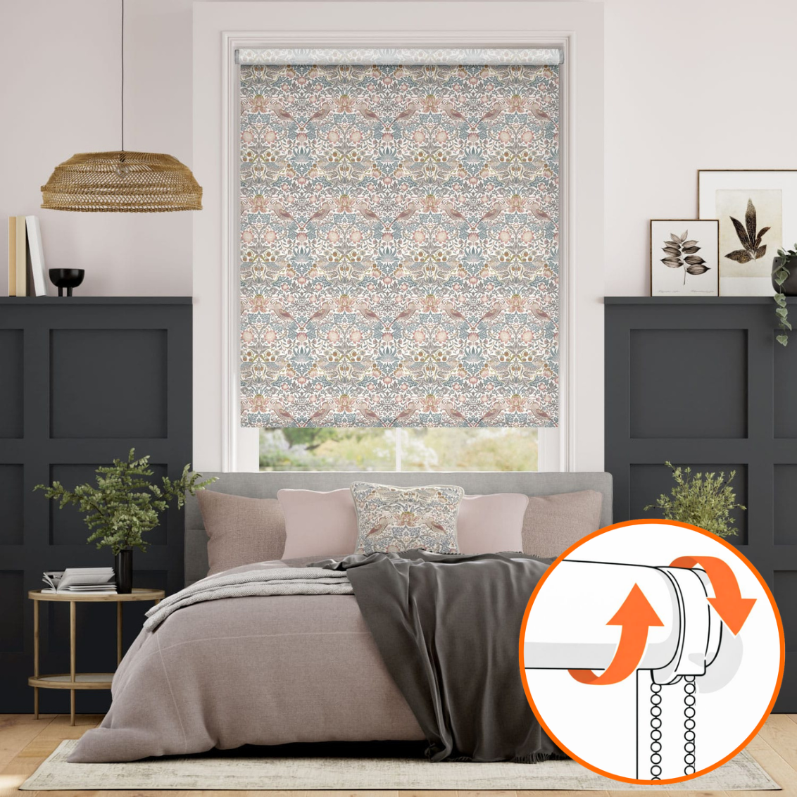 Twist2Fit rullgardiner