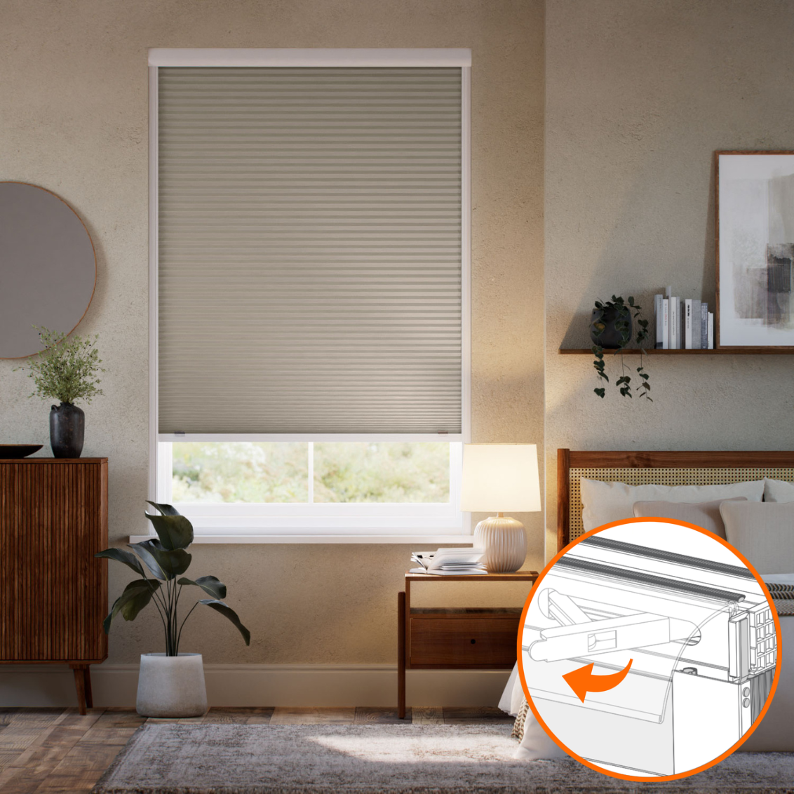 TotalShade plisségardiner