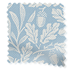 William Morris Acorn Soft Blue Rullgardiner swatch image