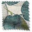 Hissgardin Blakely Linen Vintage Cyan Spring sample image