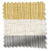 Hissgardin Cardigan Stripe Linen Flax Grey sample image