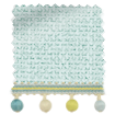 Dekorativ hissgardin Cavendish Spearmint & Spring sample image