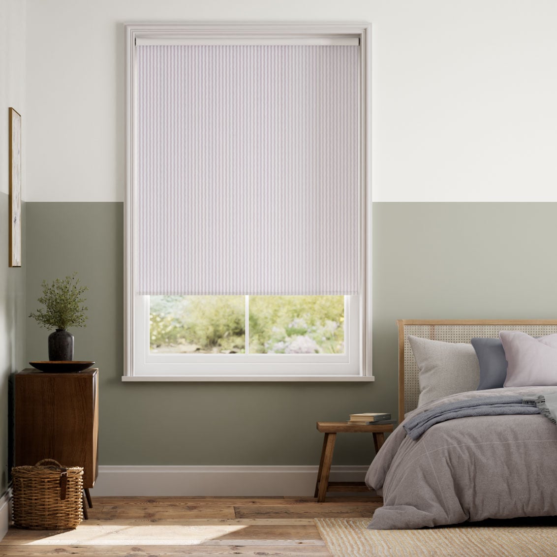 Rullgardin Choices Ella Stripe Lavender 