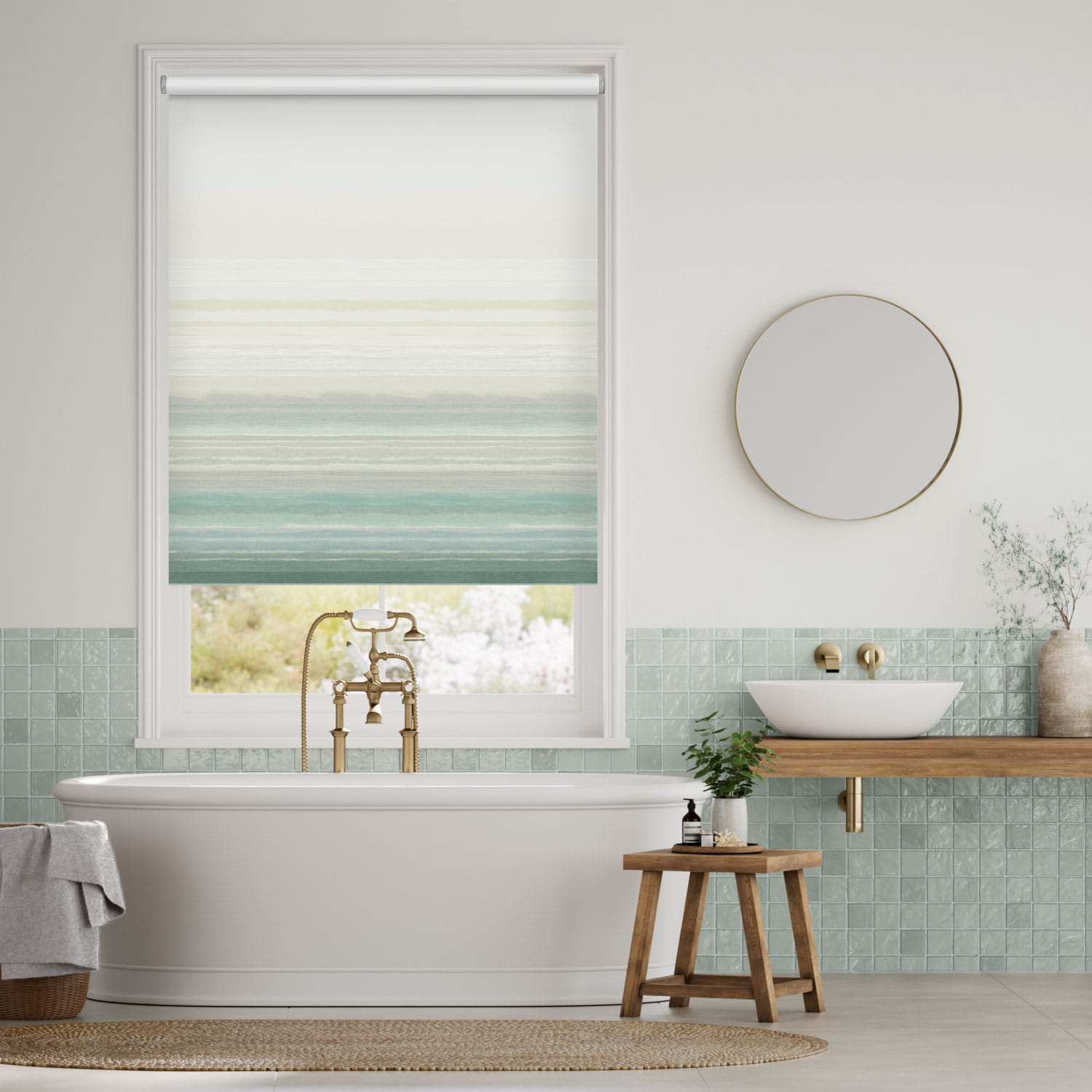 Rullgardin Choices Horizon Azure