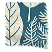 Rullgardin Choices Scandi Ferns Vintage Linen Indigo sample image