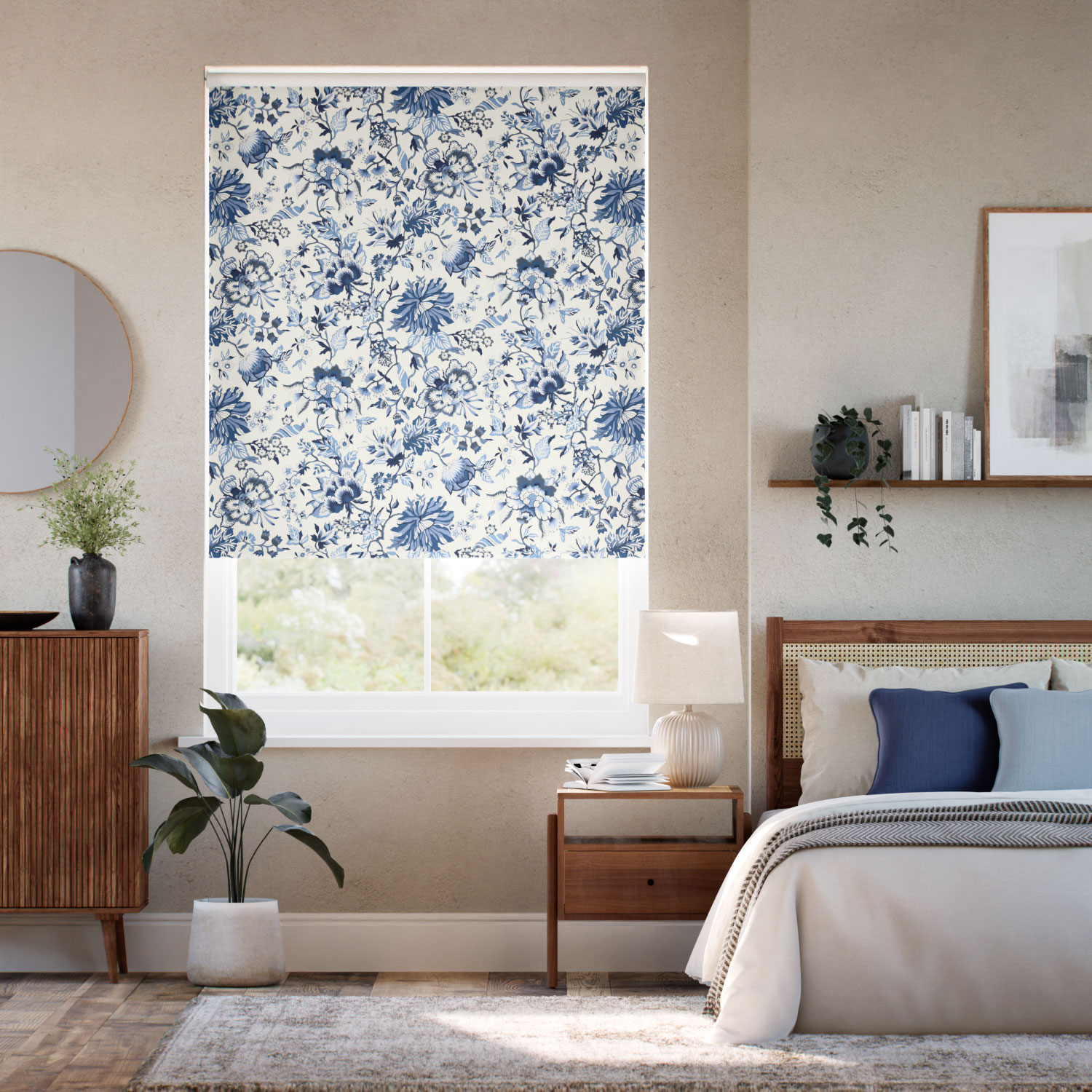 Rullgardin Christelle Yale Blue