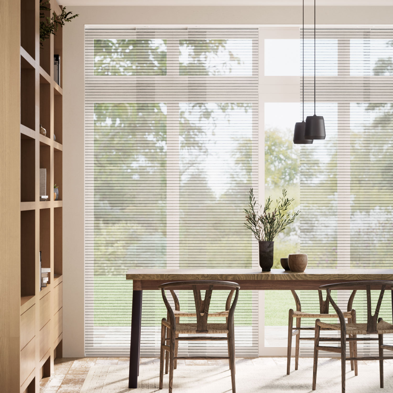 Panelgardin Cicero Voile Nox