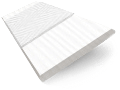 Persienn i konstträ Click2Fit Ice White & White - 50mm Slat sample image