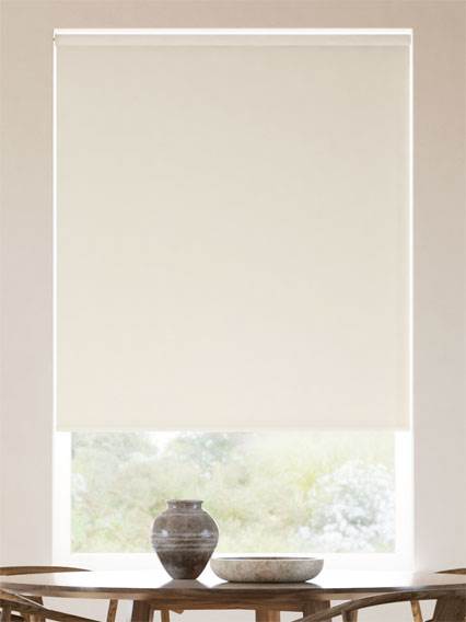 Como Blackout Bone White Rullgardiner thumbnail image