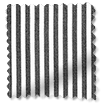 Hissgardin Devon Stripe Charcoal sample image