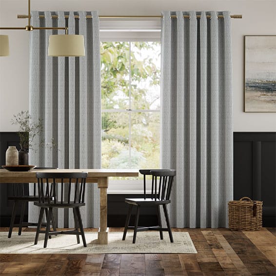 Gardiner Devon Stripe Charcoal