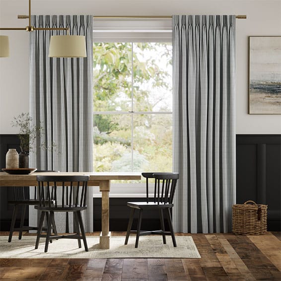 Gardiner Devon Stripe Charcoal