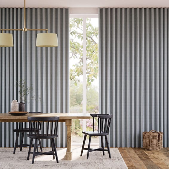 Gardiner Devon Stripe Charcoal