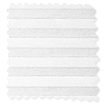 Mörkläggande Diani White Plisségardiner swatch image