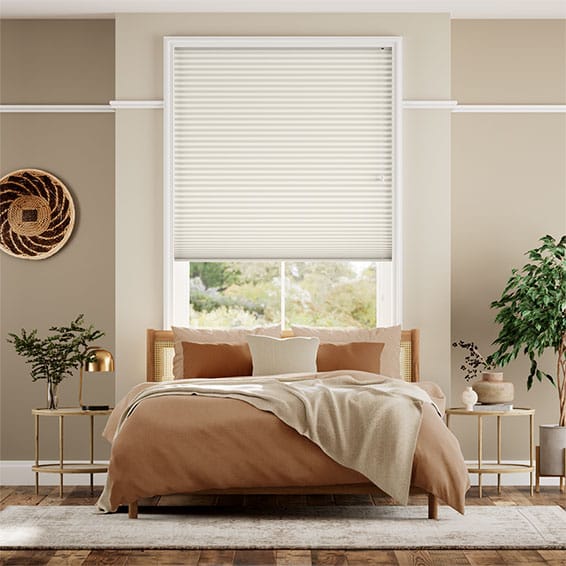 Plisségardin Double DuoShade Ivory