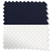 Double-rullgardin Atom Navy sample image