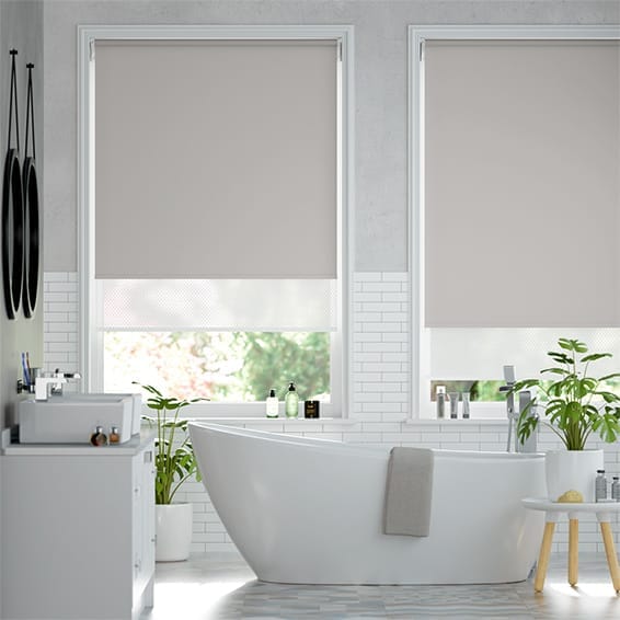 Rullgardin Double Voile Grey