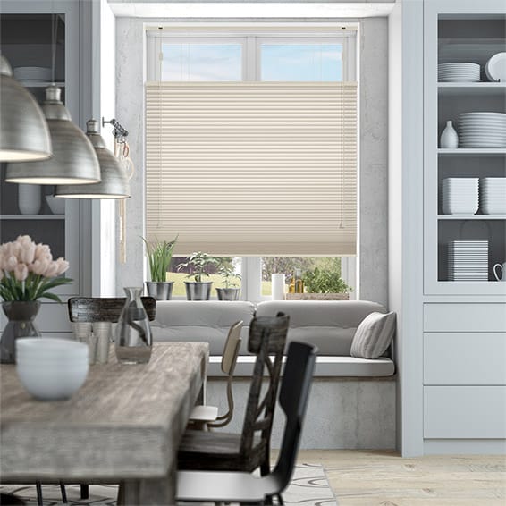 Plisségardin  Top Down/Bottom Up DuoShade Egg Shell