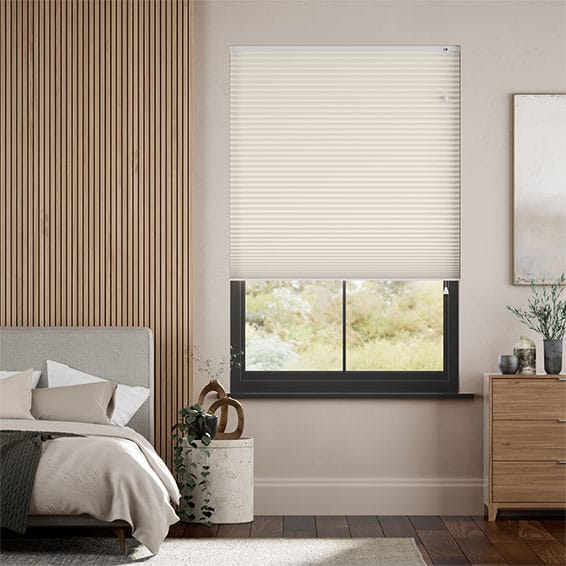 Plisségardin Click2Fit DuoShade Ivory 