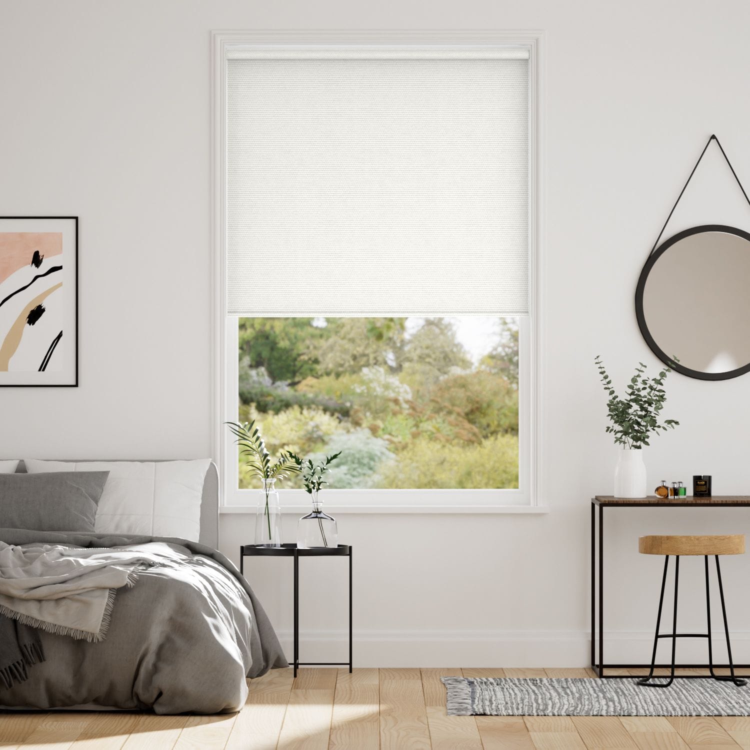 Rullgardin Eclipse Ice White