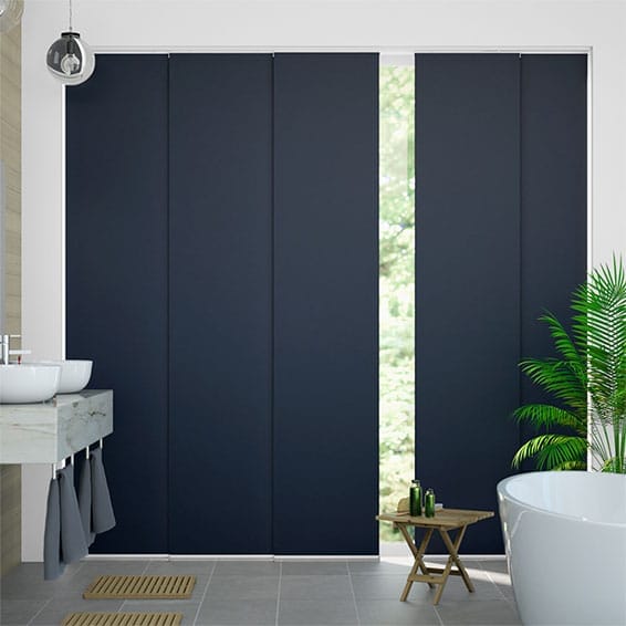 Panelgardin Eclipse Navy