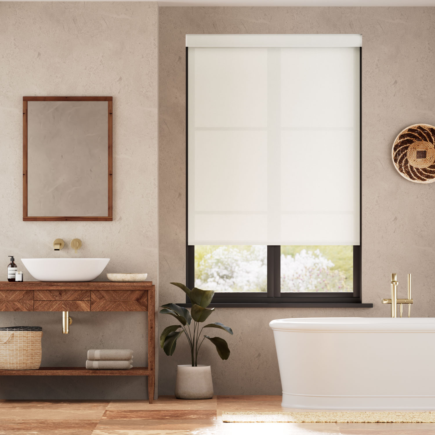 Rullgardin Eco-Friendly Dimout Cool Mist