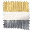 Elektrisk rullgardin Cardigan Stripe Flax Grey Rullgardin swatch image