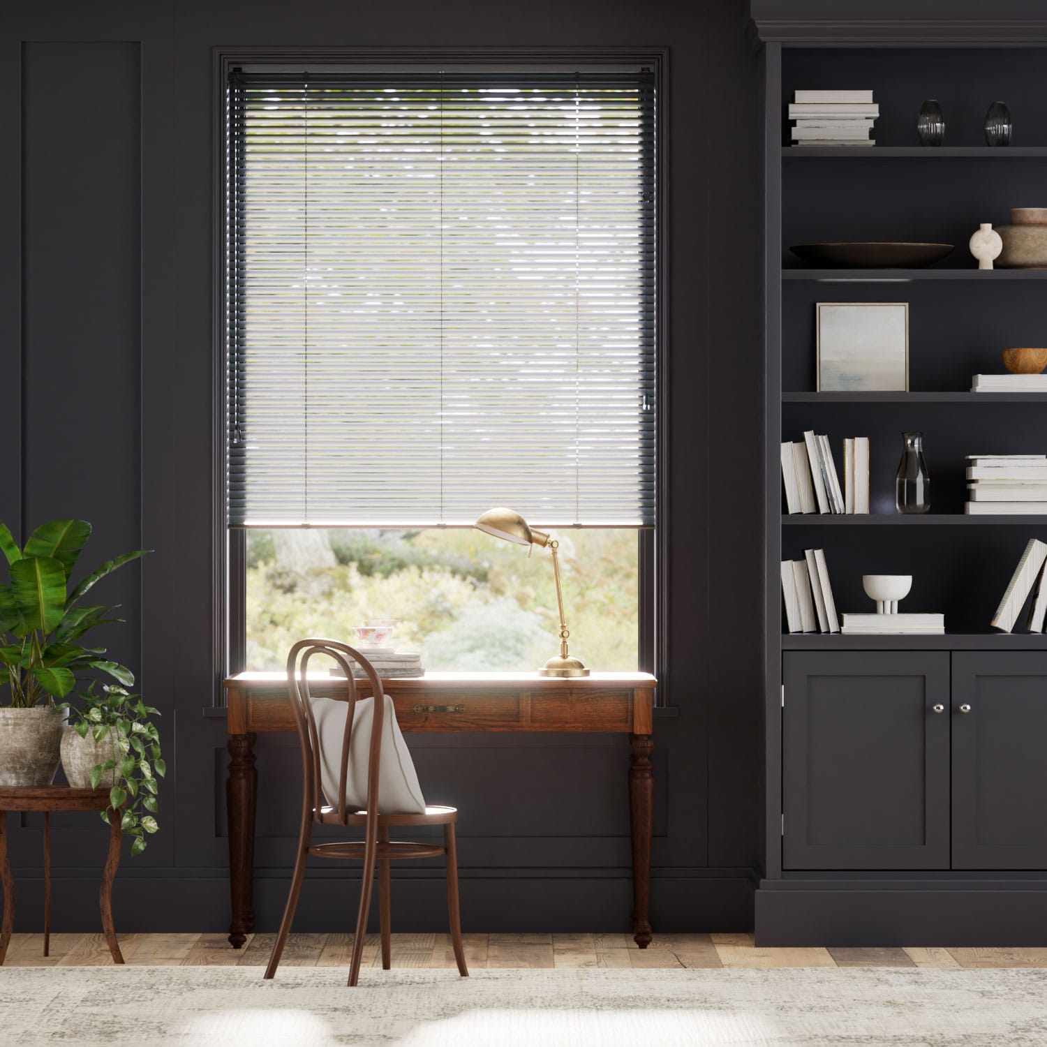 Aluminiumpersienn Form Brushed Cosmic Grey