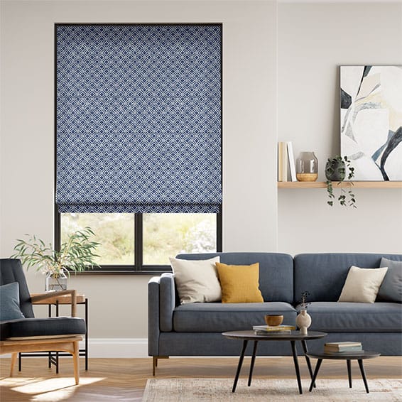 Hissgardin Fretwork Diamond Indigo