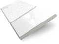 Träpersienn Gloss Ultra White & Chalk - 50 mm lameller sample image