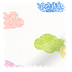 Happy Clouds Blackout Summer Brights Rullgardiner swatch image