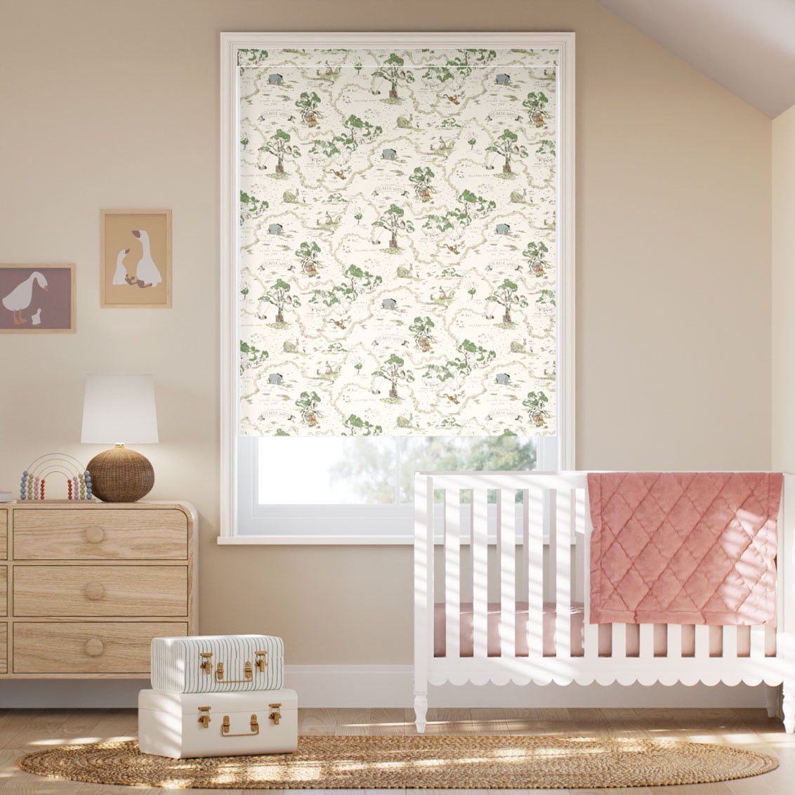 Rullgardin Sjumilaskogen Blackout Neutral