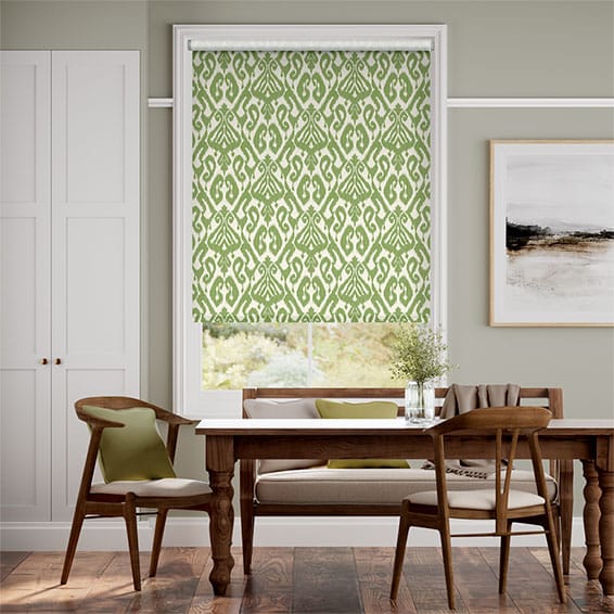 Rullgardin Ikat Damask Cactus