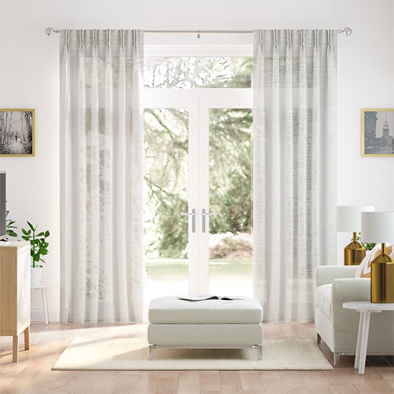 Curtains Ionian Voile Cloud White