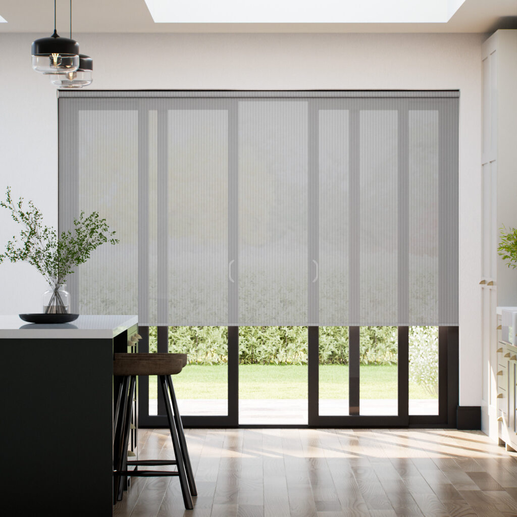 Rullgardin Japandi Stil Linen Ash Grey