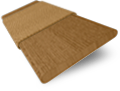 Träpersienn Macadamia Oak & Camel - 50mm Slat sample image