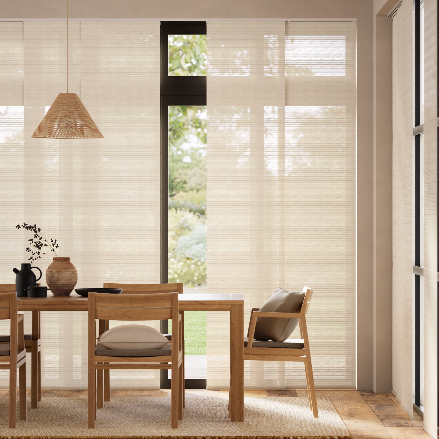 Panelgardin Merida Pumice