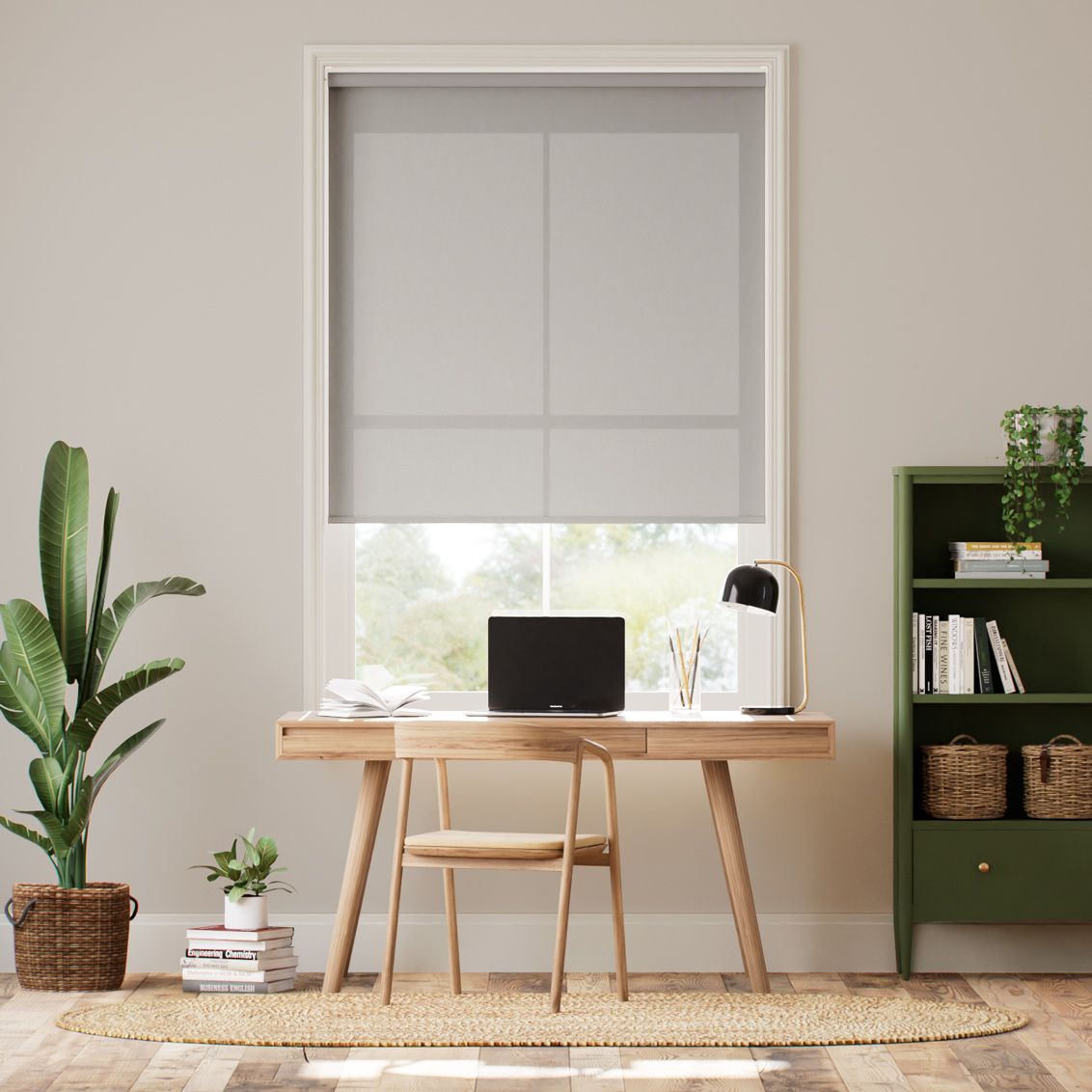 Rullgardin Milan Harbour Grey