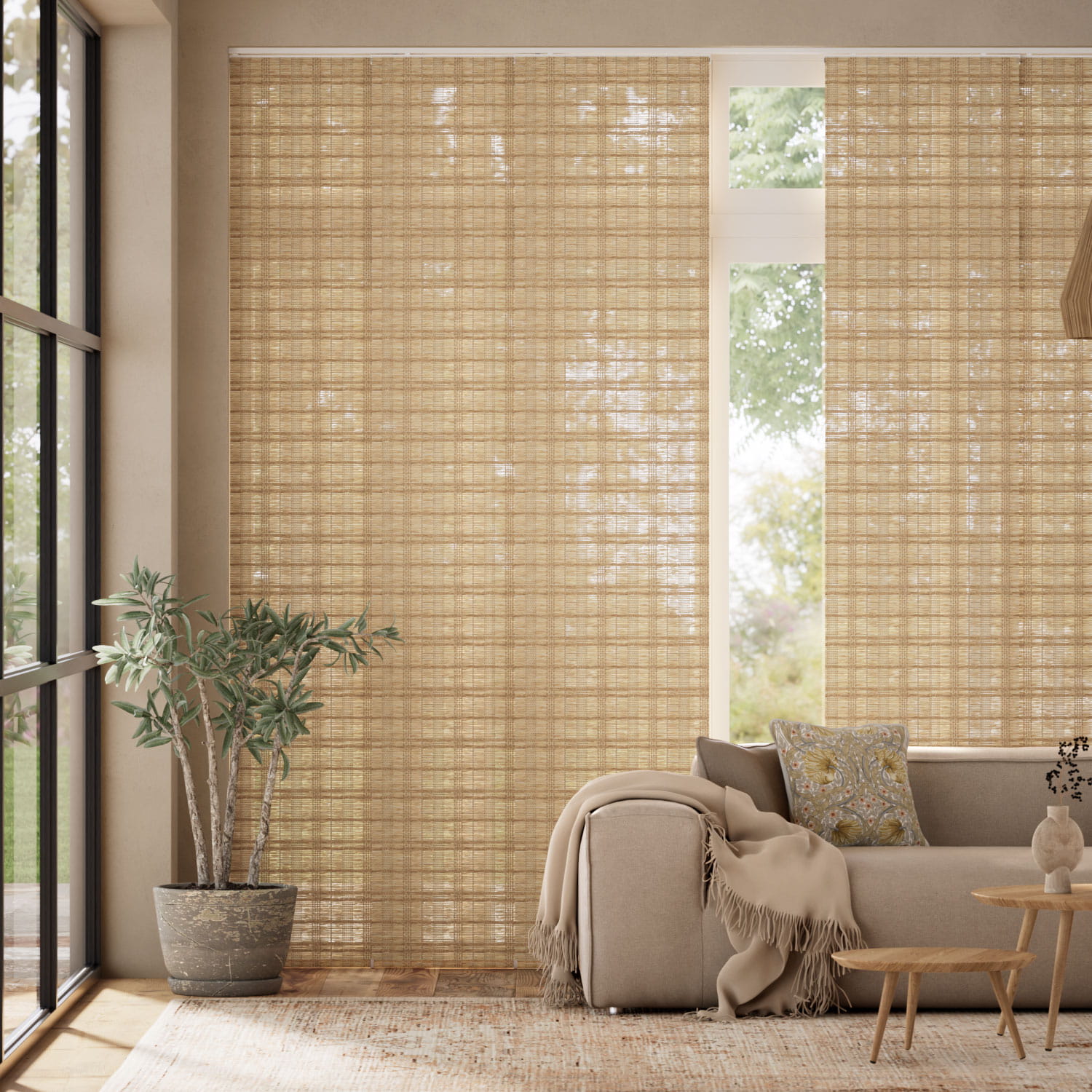 Panelgardin Moreno Oak