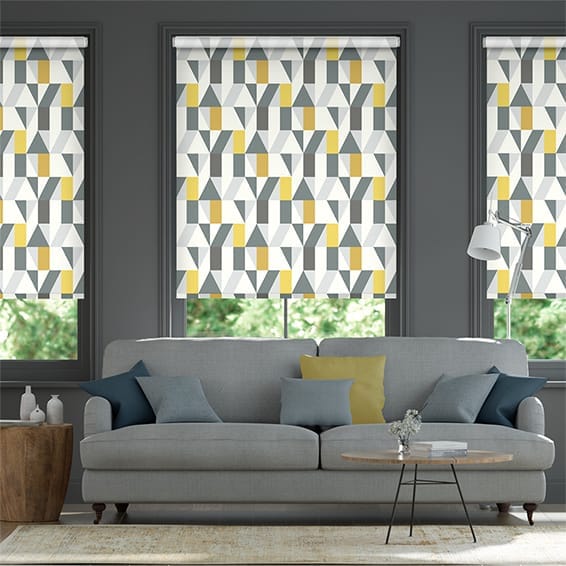 Rullgardin Twist2Fit Nuevo Blocks Dandelion