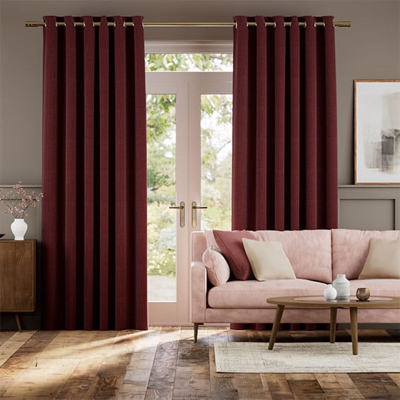 Gardiner Paleo Linen Ruby Red 