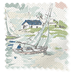 Rullgardin Polperro Sky Blush sample image
