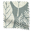 Hissgardin Scandi Ferns Vintage Linen Smoke sample image