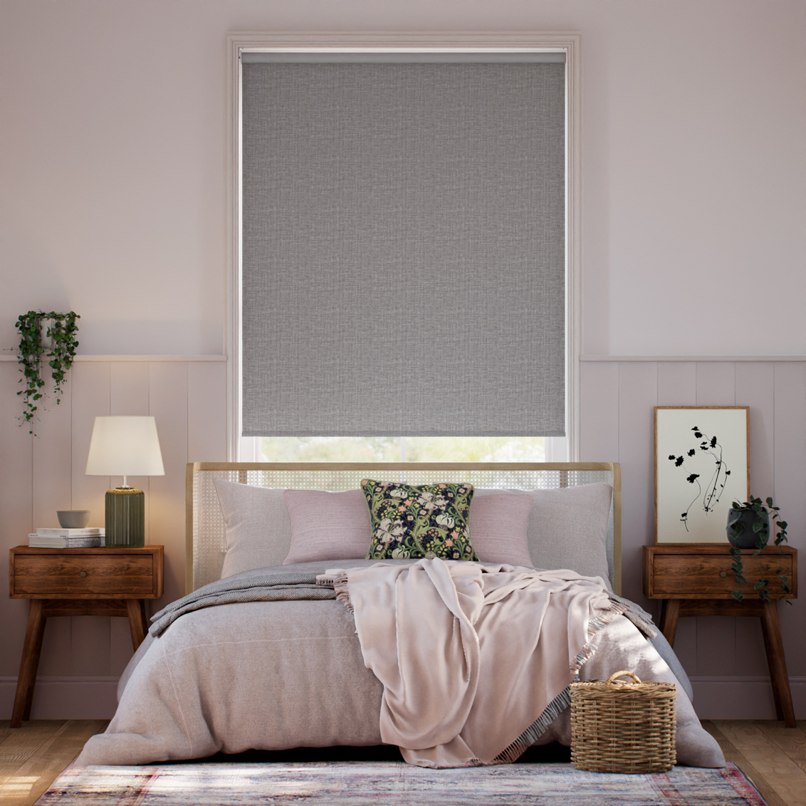 Rullgardin Twist2Fit Selene Blackout Graphite